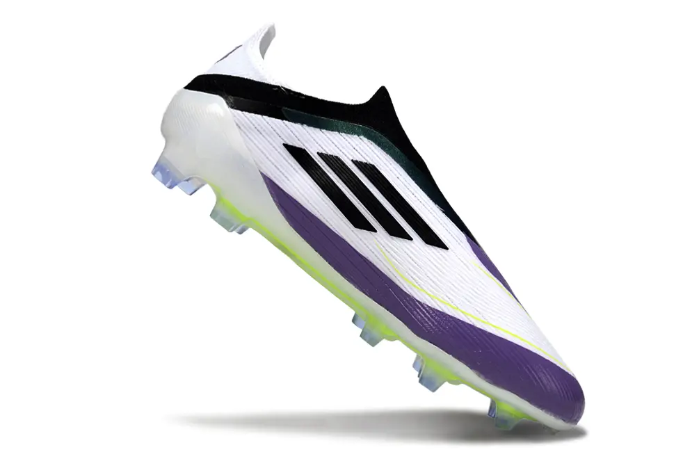 F50 Elite Laceless Messi Violet/Blanc/Noir (FG) Bonplancrampons