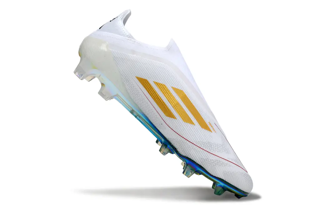 F50 Elite Laceless Mohamed Salah Blanc/Vert/Jaune (FG) Bonplancrampons
