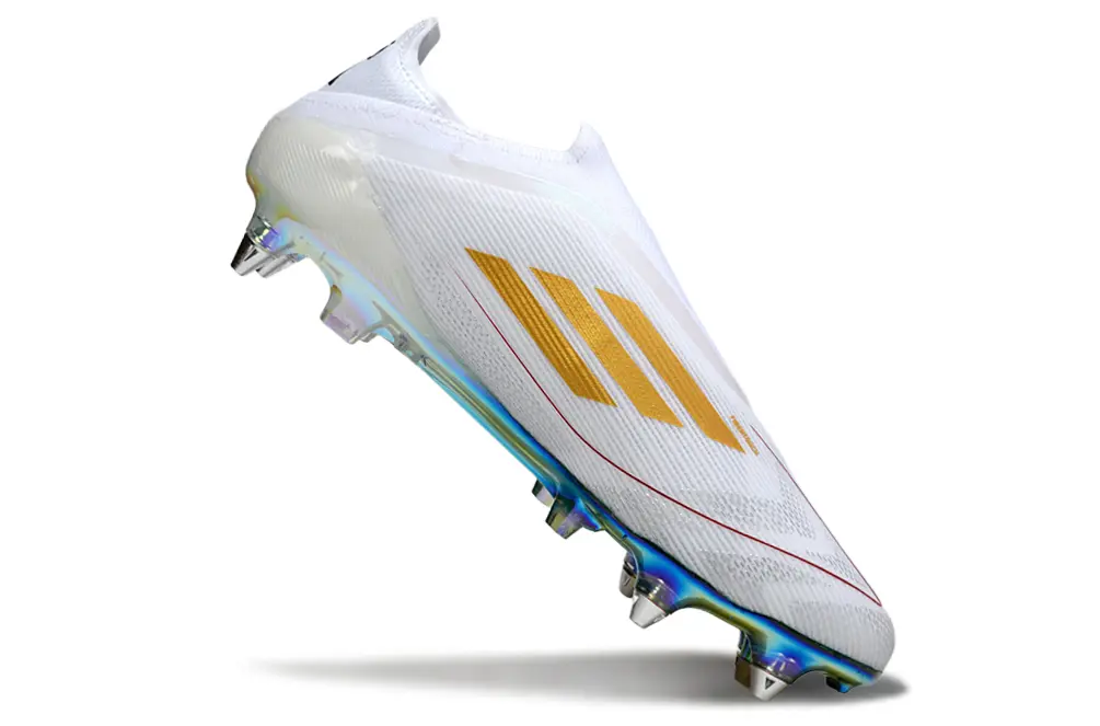 F50 Elite Laceless Mohamed Salah Blanc/Vert/Jaune (SG) Bonplancrampons