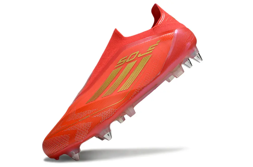 F50 Elite Laceless Mohamed Salah Rouge/Doré (SG) Bonplancrampons