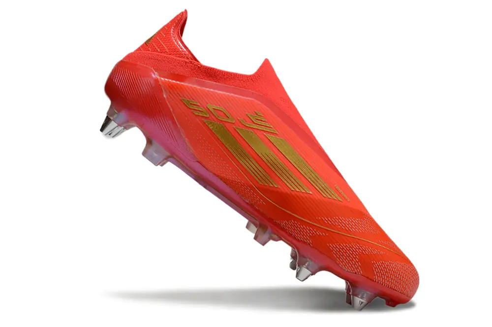 F50 Elite Laceless Mohamed Salah Rouge/Doré (SG) Bonplancrampons
