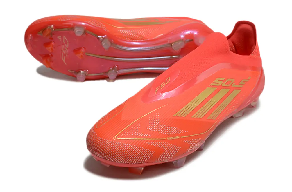 F50 Elite Laceless Mohamed Salah Rouge (FG) Bonplancrampons