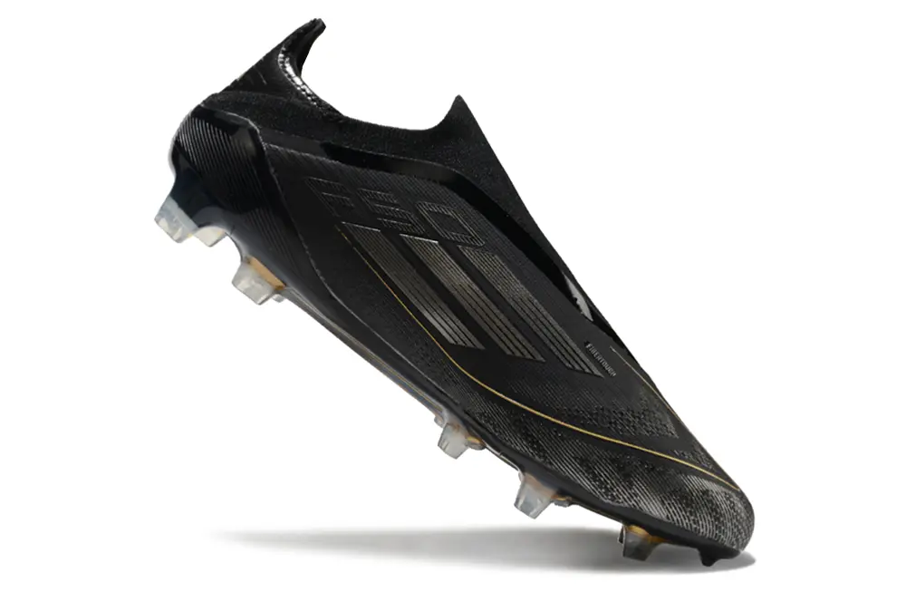 F50 Elite Laceless Noir/Doré (FG) Bonplancrampons
