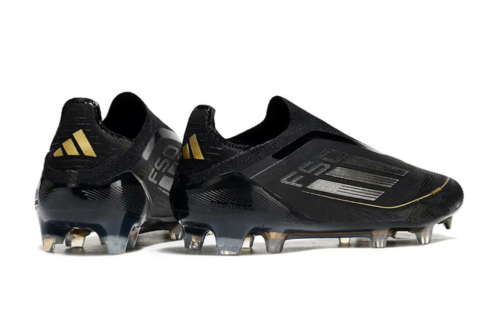 F50 Elite Laceless Noir/Doré (FG) Bonplancrampons