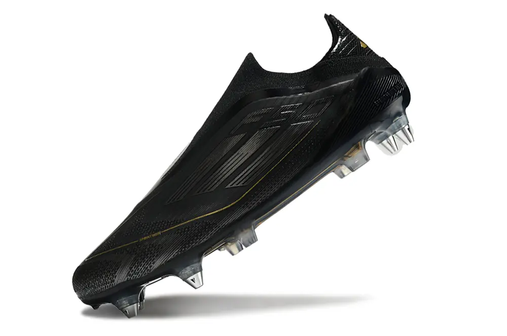 F50 Elite Laceless Noir/Doré (SG) Bonplancrampons
