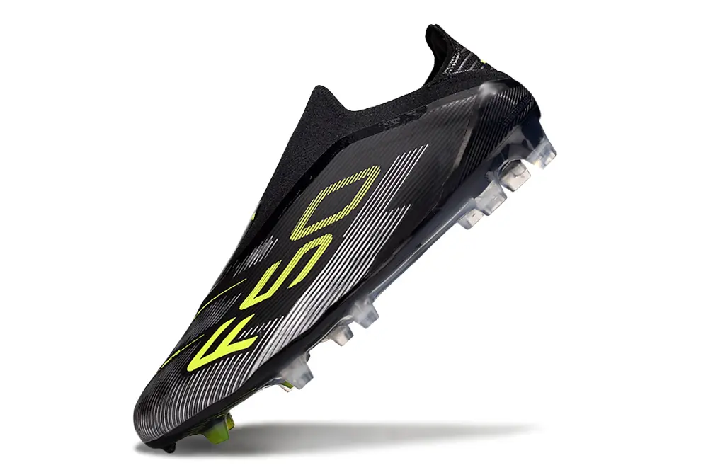 F50 Elite Laceless Noir/Jaune (FG) Bonplancrampons