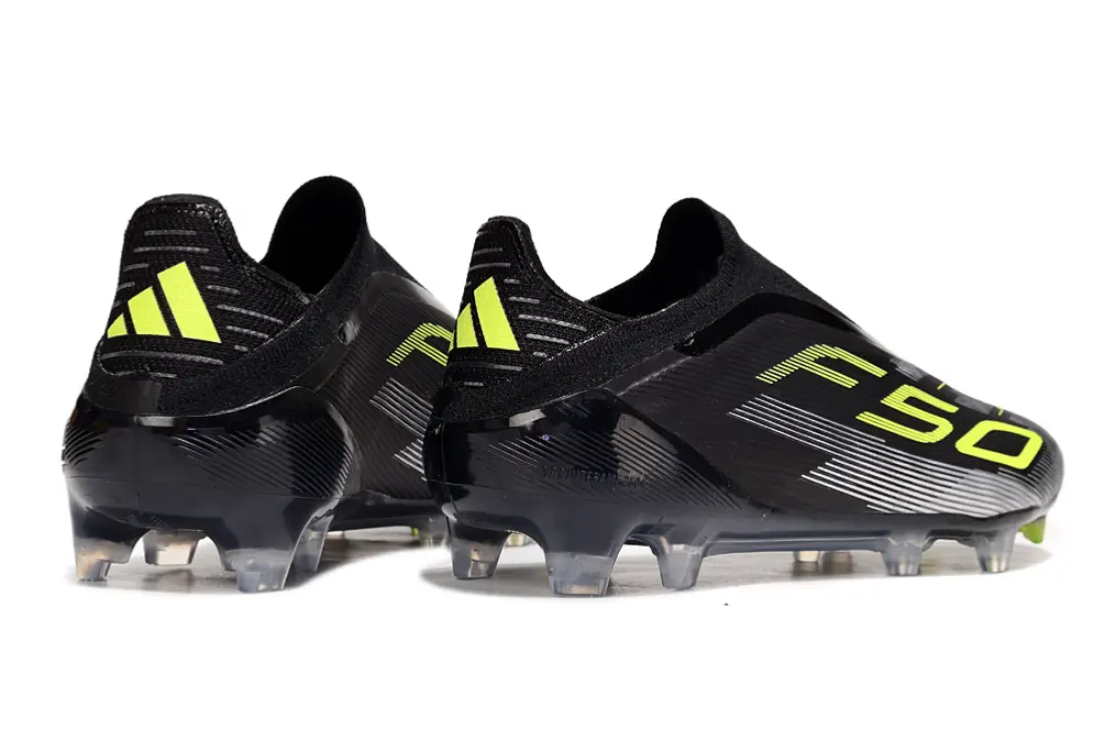 F50 Elite Laceless Noir/Jaune (FG) Bonplancrampons