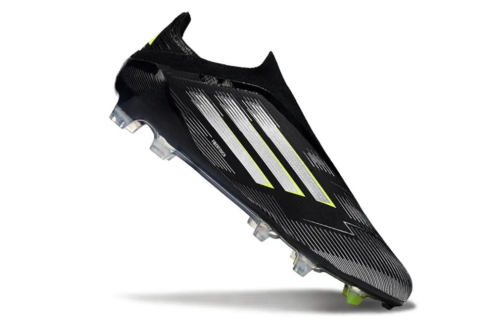 F50 Elite Laceless Noir/Vert/Blanc (FG) Bonplancrampons