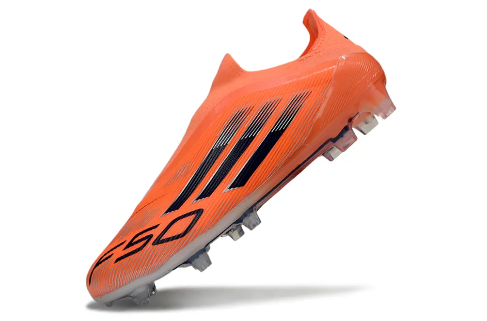F50 Elite Laceless Orange/Noir (FG) Bonplancrampons