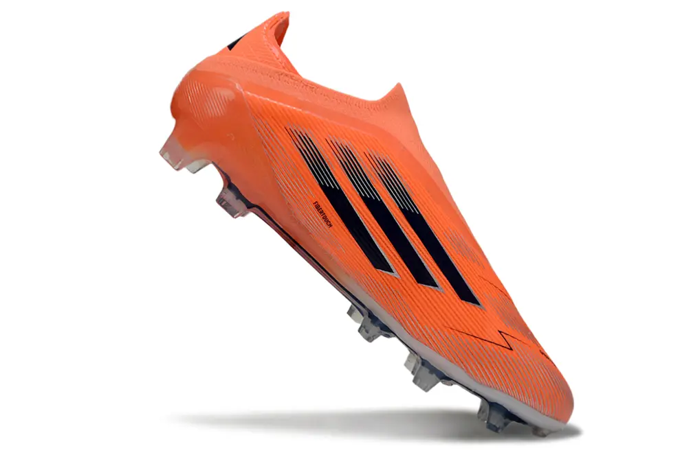 F50 Elite Laceless Orange/Noir (FG) Bonplancrampons