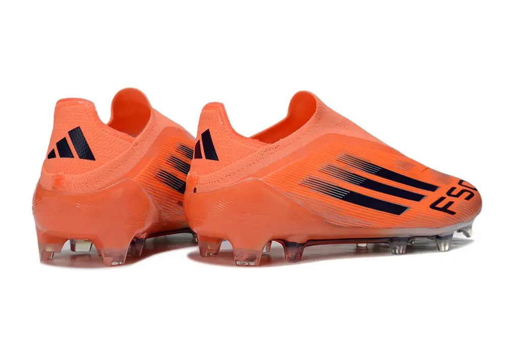 F50 Elite Laceless Orange/Noir (FG) Bonplancrampons