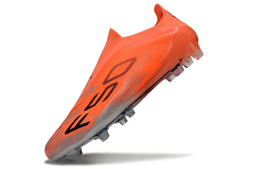 F50 Elite Laceless Orange/Noir (FG) Bonplancrampons