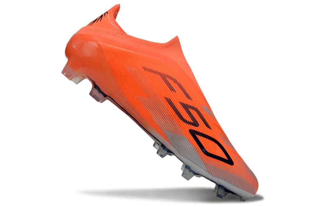 F50 Elite Laceless Orange/Noir (FG) Bonplancrampons