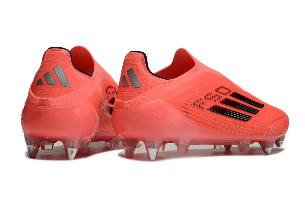 F50 Elite Laceless Rouge/Noir (SG) Bonplancrampons