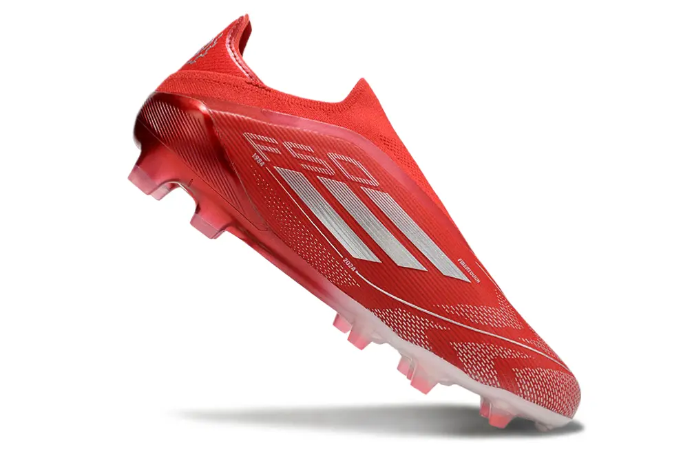 F50 Elite Laceless Soccer.com 40éme anniversaire Rubis (FG) Bonplancrampons