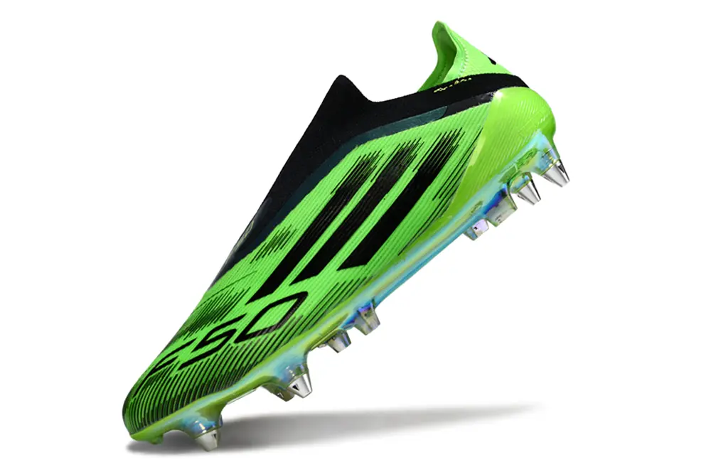 F50 Elite Laceless Vert/Noir (SG) Bonplancrampons