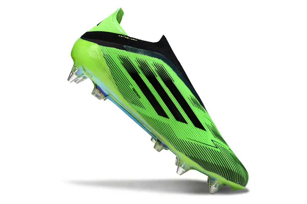 F50 Elite Laceless Vert/Noir (SG) Bonplancrampons