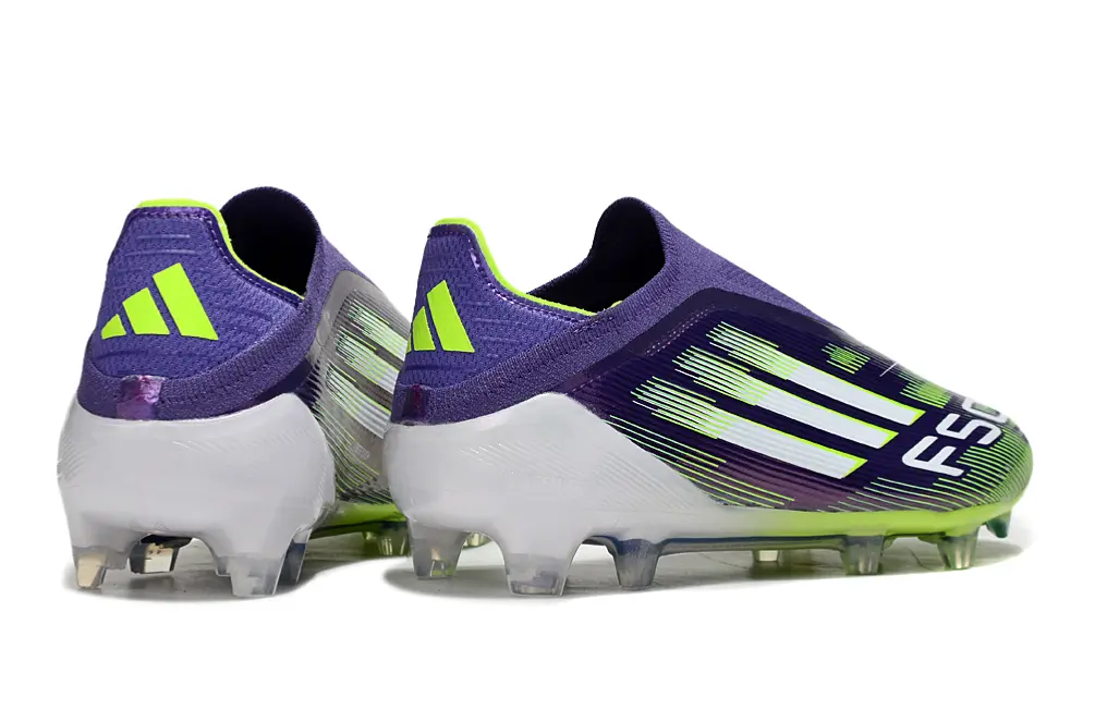 F50 Elite Laceless Violet/Blanc/Vert (FG) Bonplancrampons
