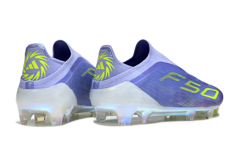 F50 Elite Laceless Violet/Jaune (FG) Bonplancrampons