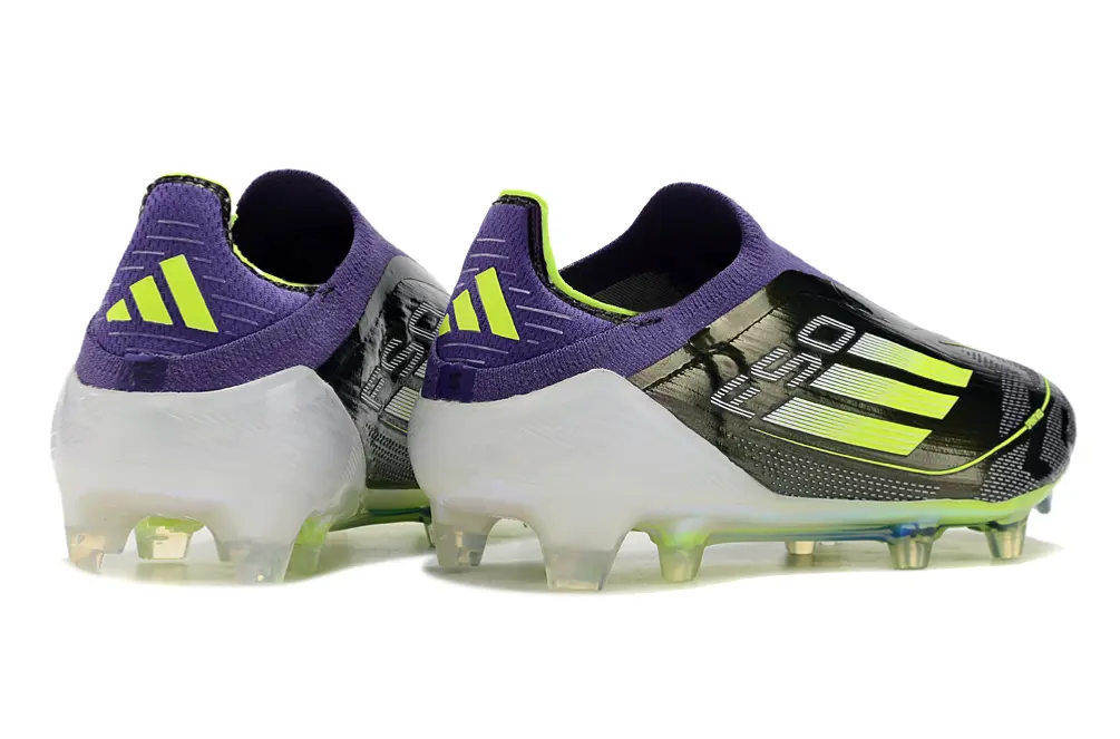 F50 Elite Laceless Violet/Vert/Blanc (FG) Bonplancrampons
