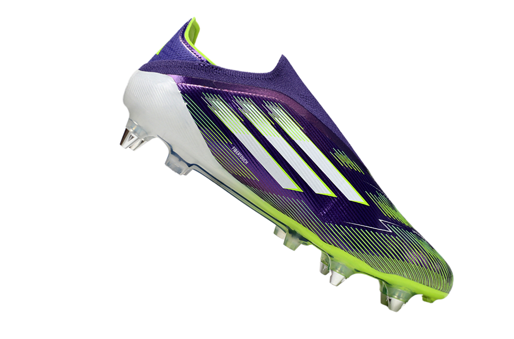 F50 Elite Laceless Violet/Vert/Blanc (SG) Bonplancrampons