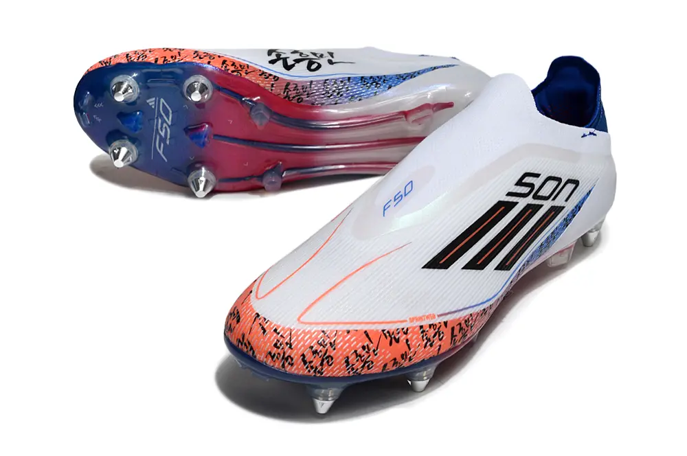 F50 Elite Laceless x Son Bleu/Blanc/Rouge/Noir (SG) Bonplancrampons