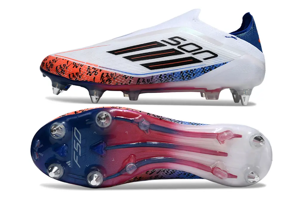 F50 Elite Laceless x Son Bleu/Blanc/Rouge/Noir (SG) Bonplancrampons