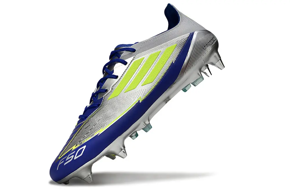 F50 Elite Messi Argenté/Bleu/Jaune (SG) Bonplancrampons