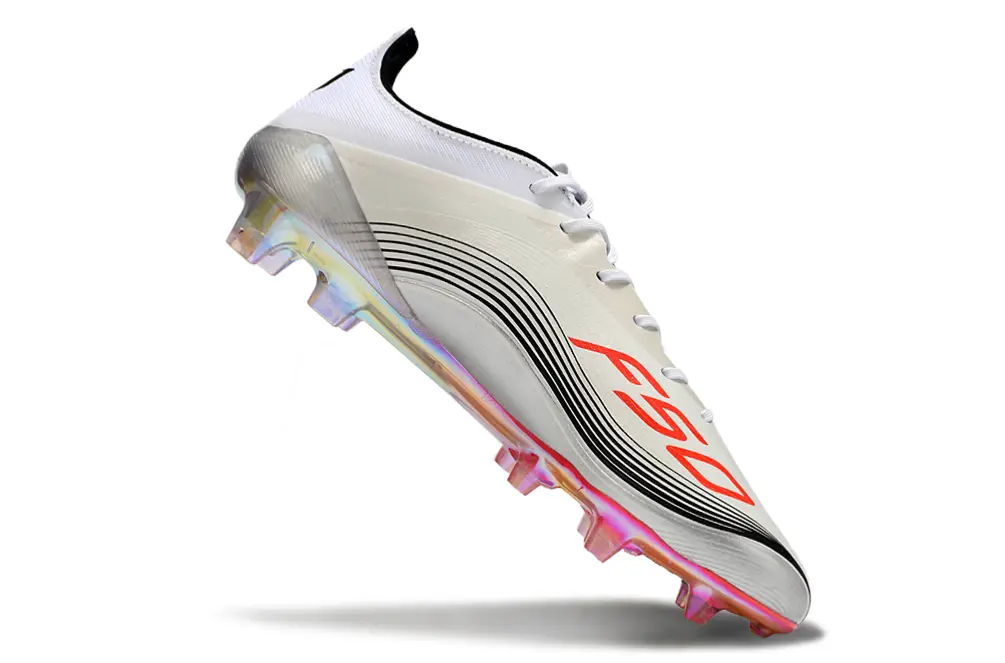 F50 Elite Messi Blanc/Rouge/Noir (FG) Bonplancrampons