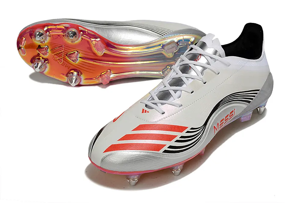 F50 Elite Messi Blanc/Rouge/Noir (SG) Bonplancrampons