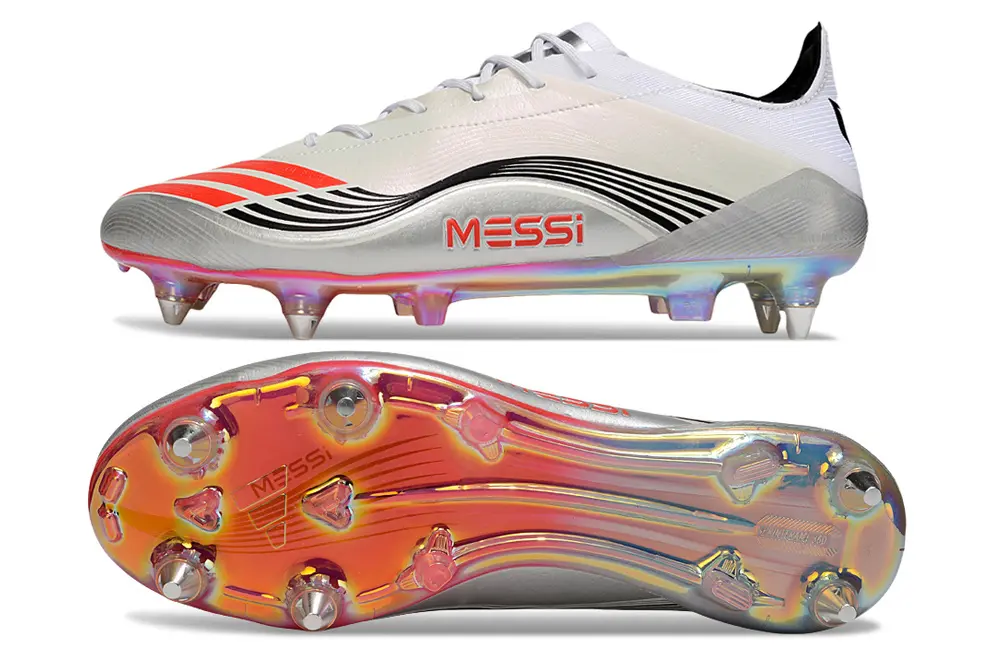 F50 Elite Messi Blanc/Rouge/Noir (SG) Bonplancrampons