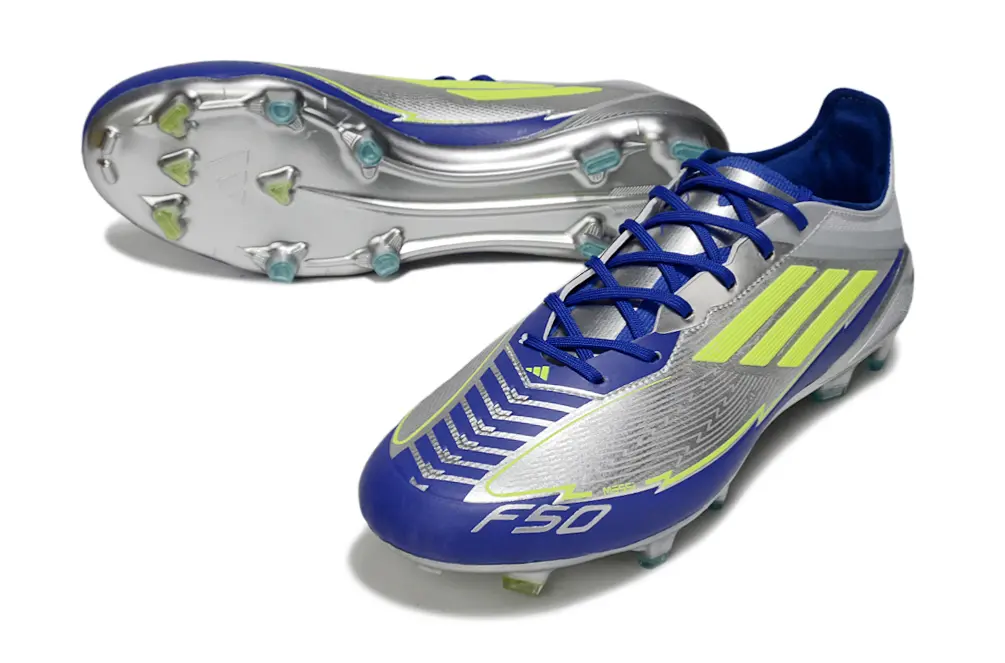 F50 Elite Messi Bleu/Blanc/Doré (FG) Bonplancrampons