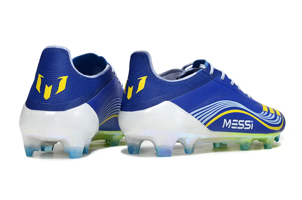 F50 Elite Messi Bleu/Blanc/Jaune (FG) Bonplancrampons
