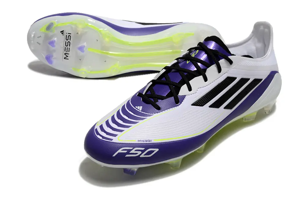 F50 Elite Messi Bleu/Blanc/Noir (FG) Bonplancrampons