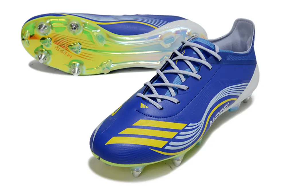 F50 Elite Messi Bleu/Jaune/Blanc (SG) Bonplancrampons
