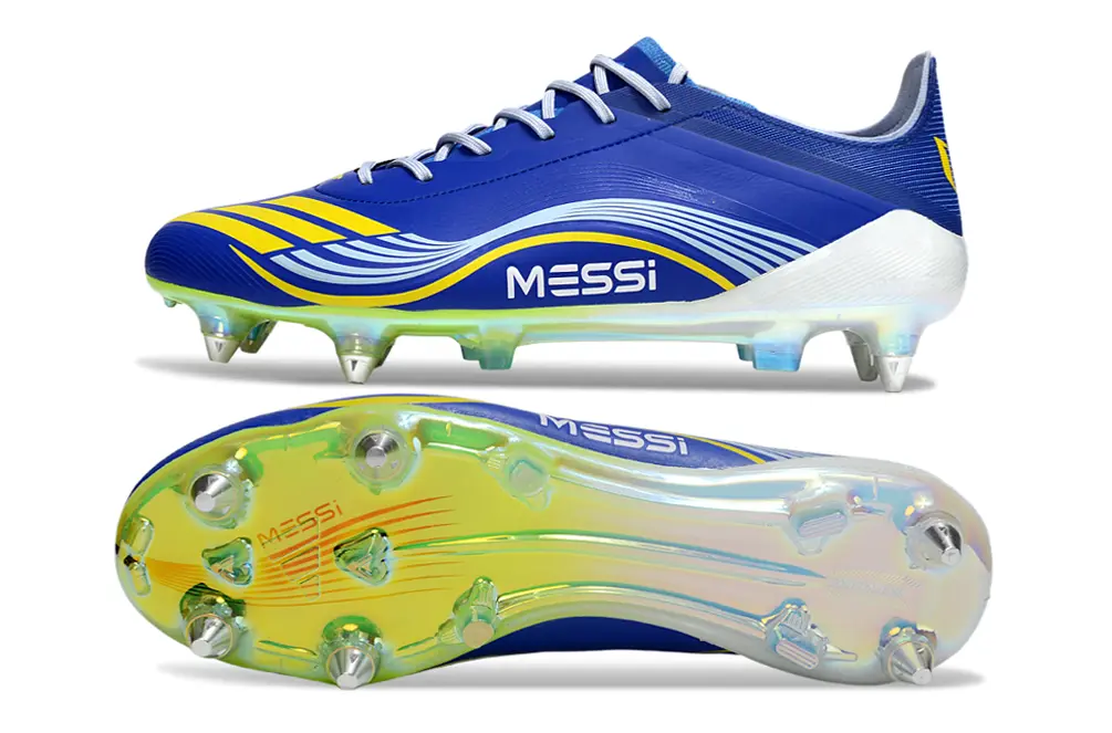F50 Elite Messi Bleu/Jaune/Blanc (SG) Bonplancrampons