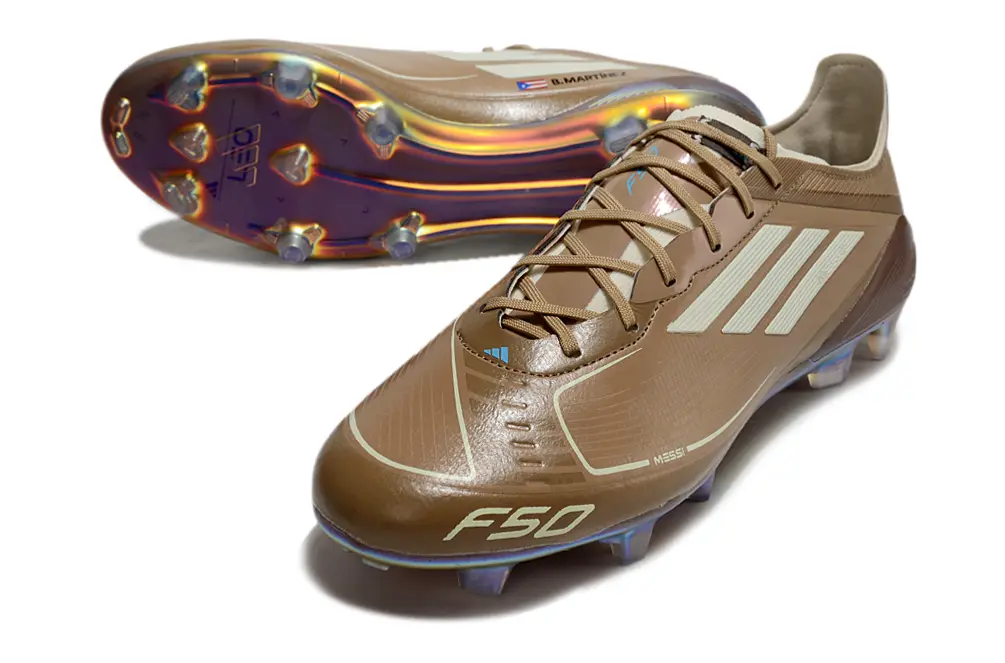 F50 Elite Messi Doré/Bleu/Blanc (FG) Bonplancrampons