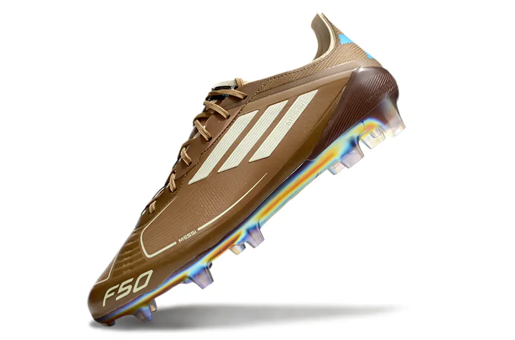 F50 Elite Messi Doré/Bleu/Blanc (FG) Bonplancrampons