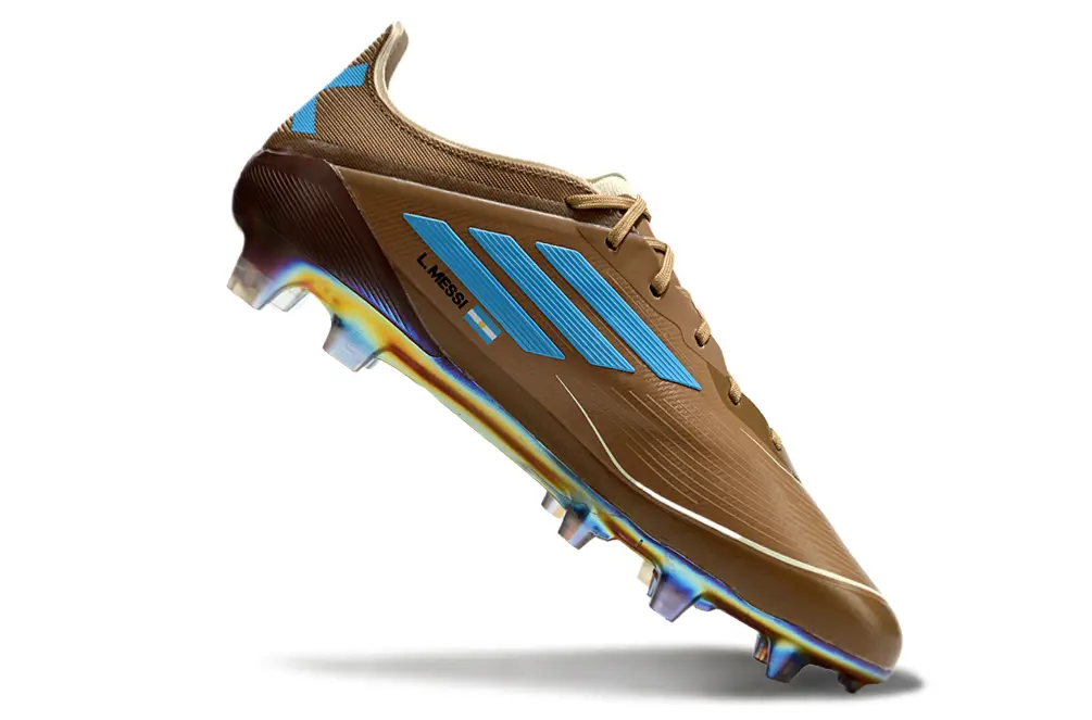 F50 Elite Messi Doré/Bleu/Blanc (FG) Bonplancrampons