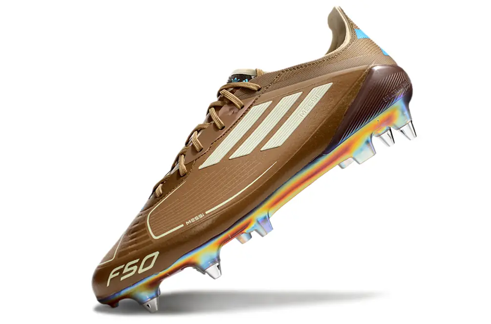 F50 Elite Messi Doré/Bleu/Blanc (SG) Bonplancrampons