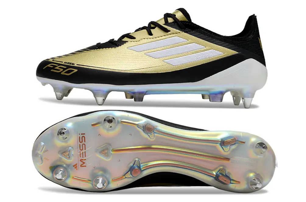 F50 Elite Messi Doré/Noir/Blanc (SG) Bonplancrampons