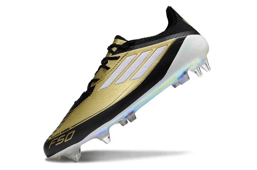 F50 Elite Messi Doré/Noir/Blanc (SG) Bonplancrampons