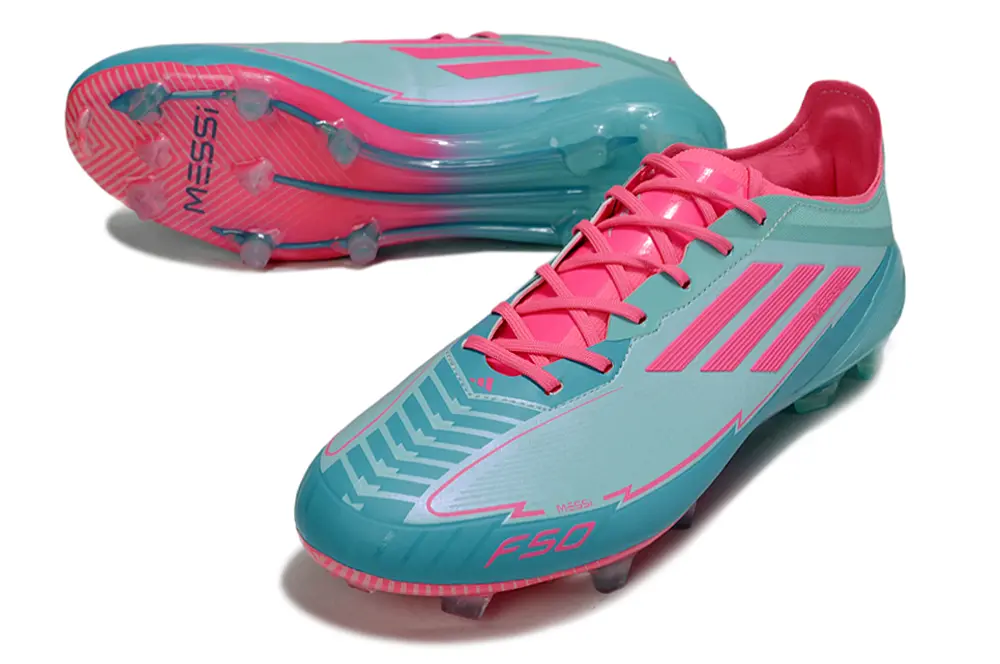 F50 Elite Messi Rose/Bleu (FG) Bonplancrampons