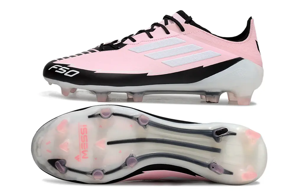 F50 Elite Messi Rose/Noir/Blanc (FG) Bonplancrampons