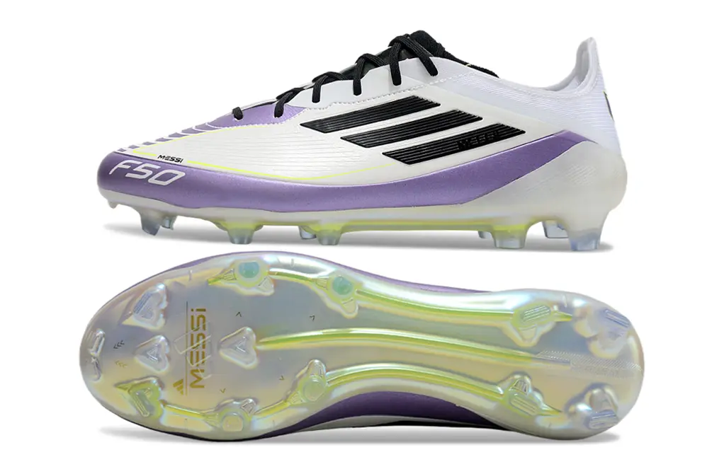 F50 Elite Messi Violet/Blanc/Noir (FG) Bonplancrampons