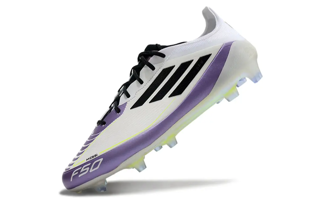 F50 Elite Messi Violet/Blanc/Noir (FG) Bonplancrampons