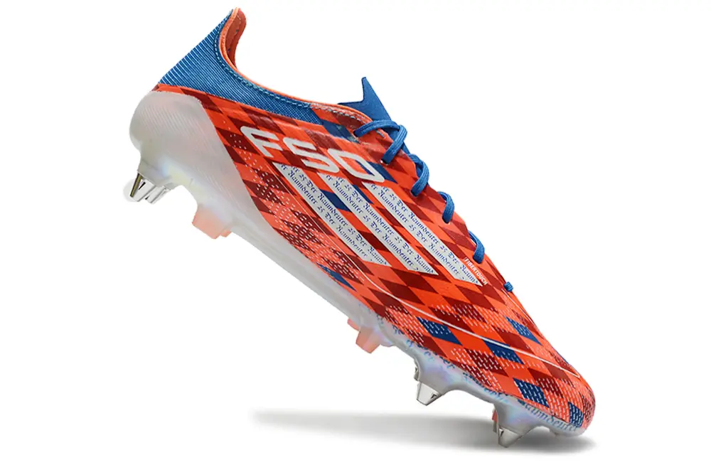 F50 Elite Mia San Mia Rouge/Bleu (SG) Bonplancrampons