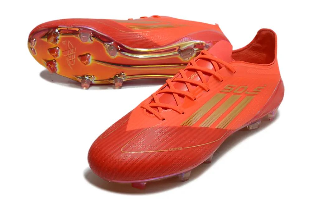 F50 Elite Mohamed Salah Rouge/Doré (FG) Bonplancrampons