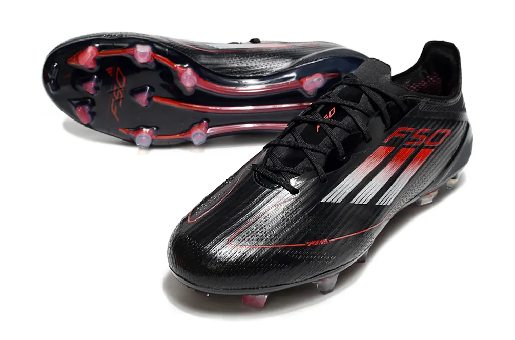 F50 Elite Noir/Blanc/Rouge (FG) Bonplancrampons
