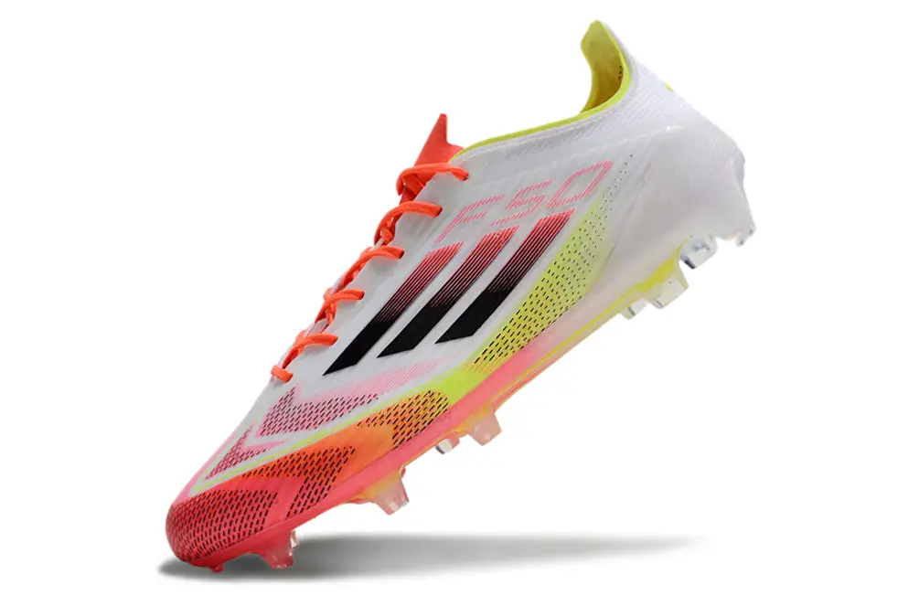 F50 Elite Rouge/Blanc/Jaune (FG) Bonplancrampons
